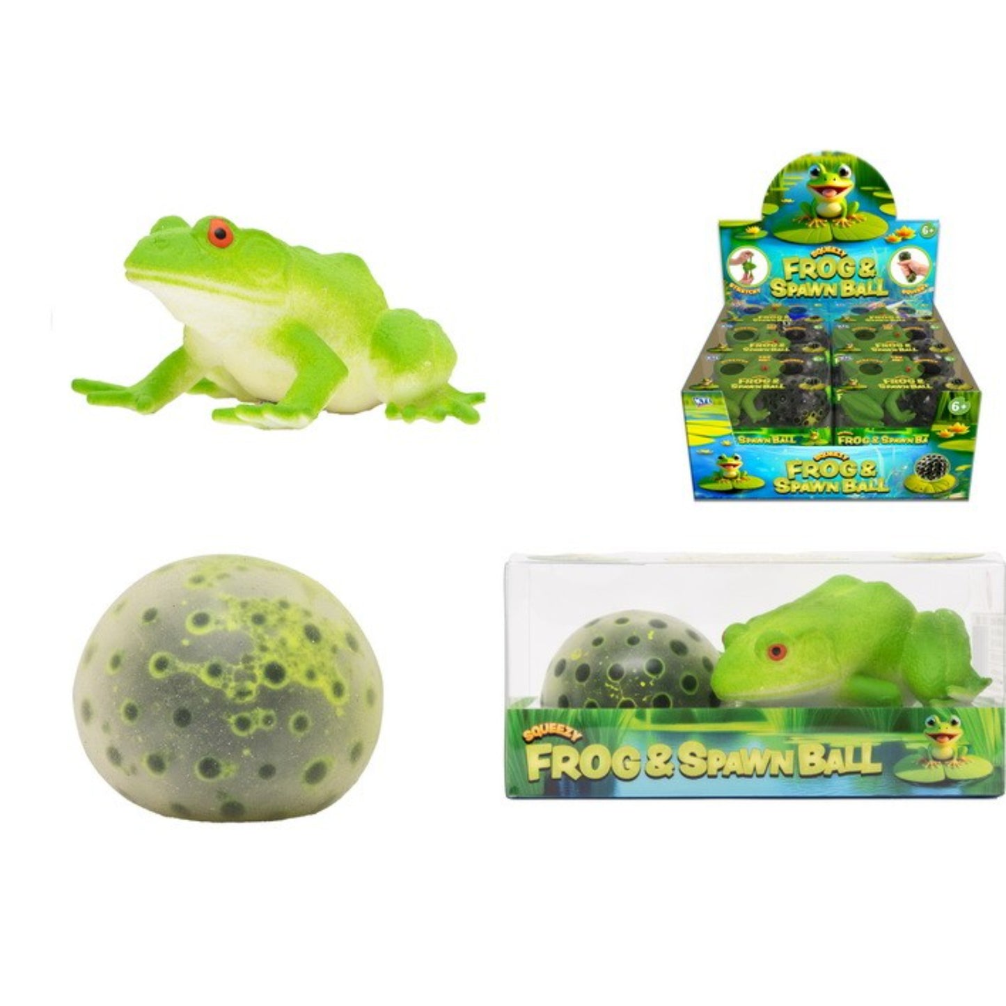 Squeezy Frog & Spawn Ball