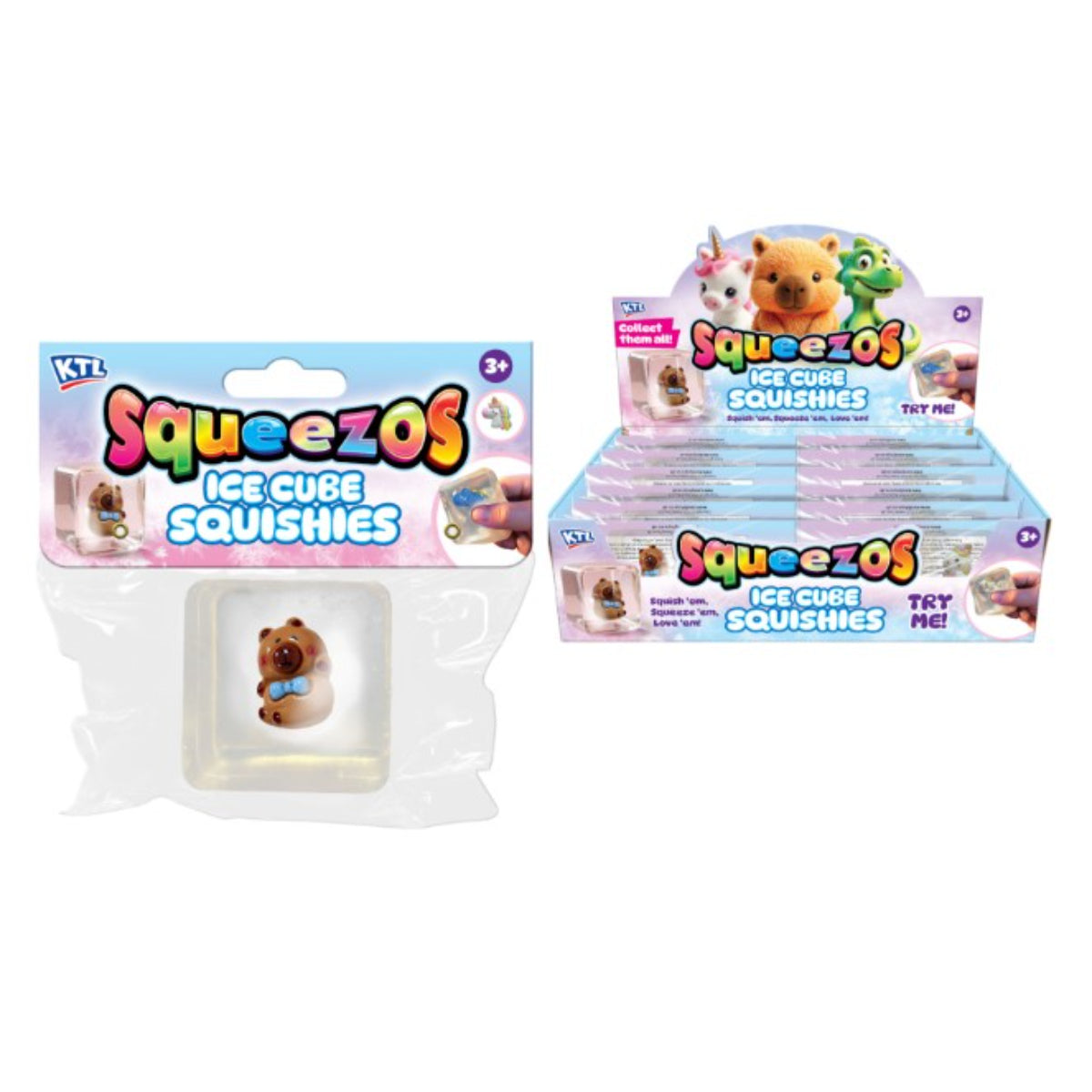 Squeezos Ice Cube Squishies
