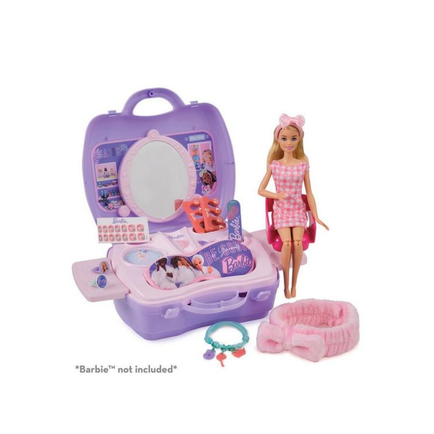 Barbie Deluxe Wellness and Beauty Case (Doll not Included)