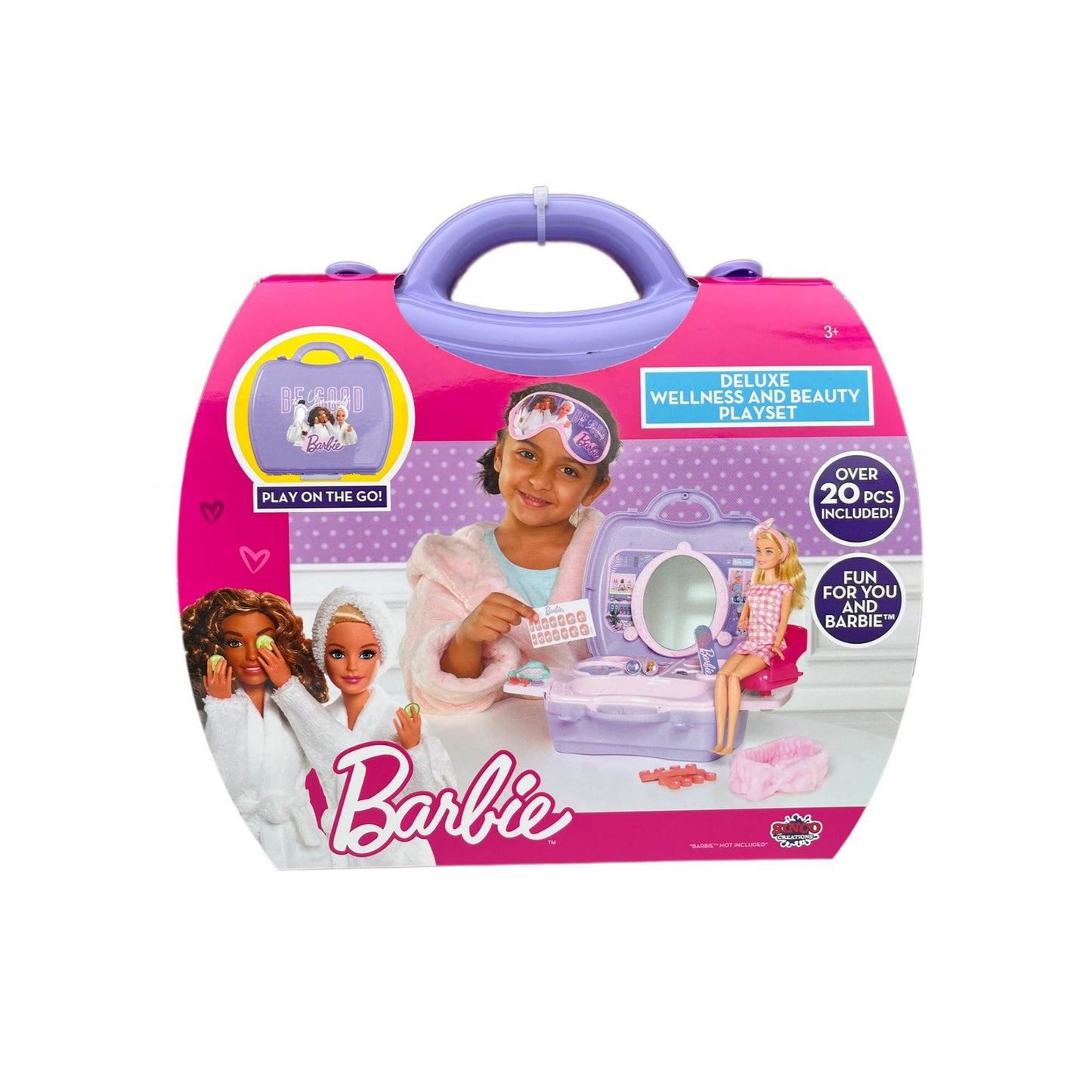 Barbie Deluxe Wellness and Beauty Case (Doll not Included)