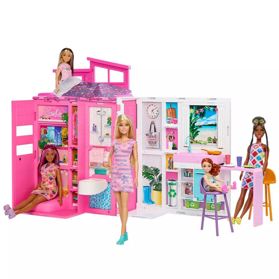 Barbie Getaway House with Doll