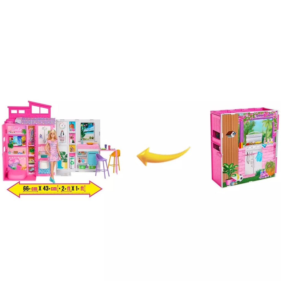 Barbie Getaway House with Doll