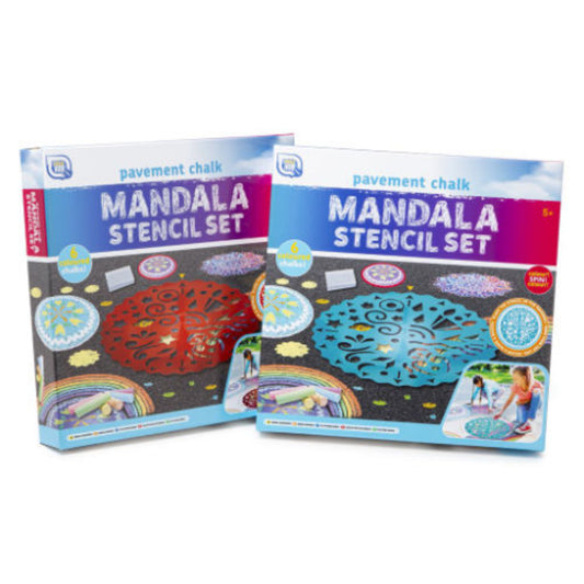 Pavement Chalk Mandala Stencil Set