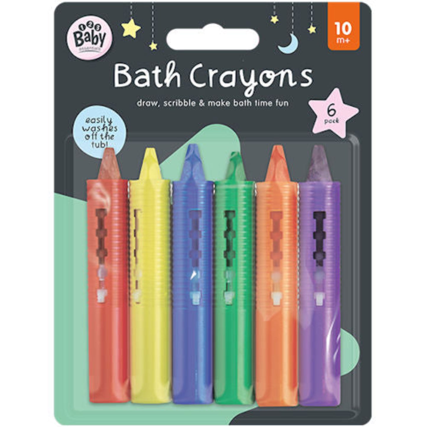 Bath Crayons 6 Pack