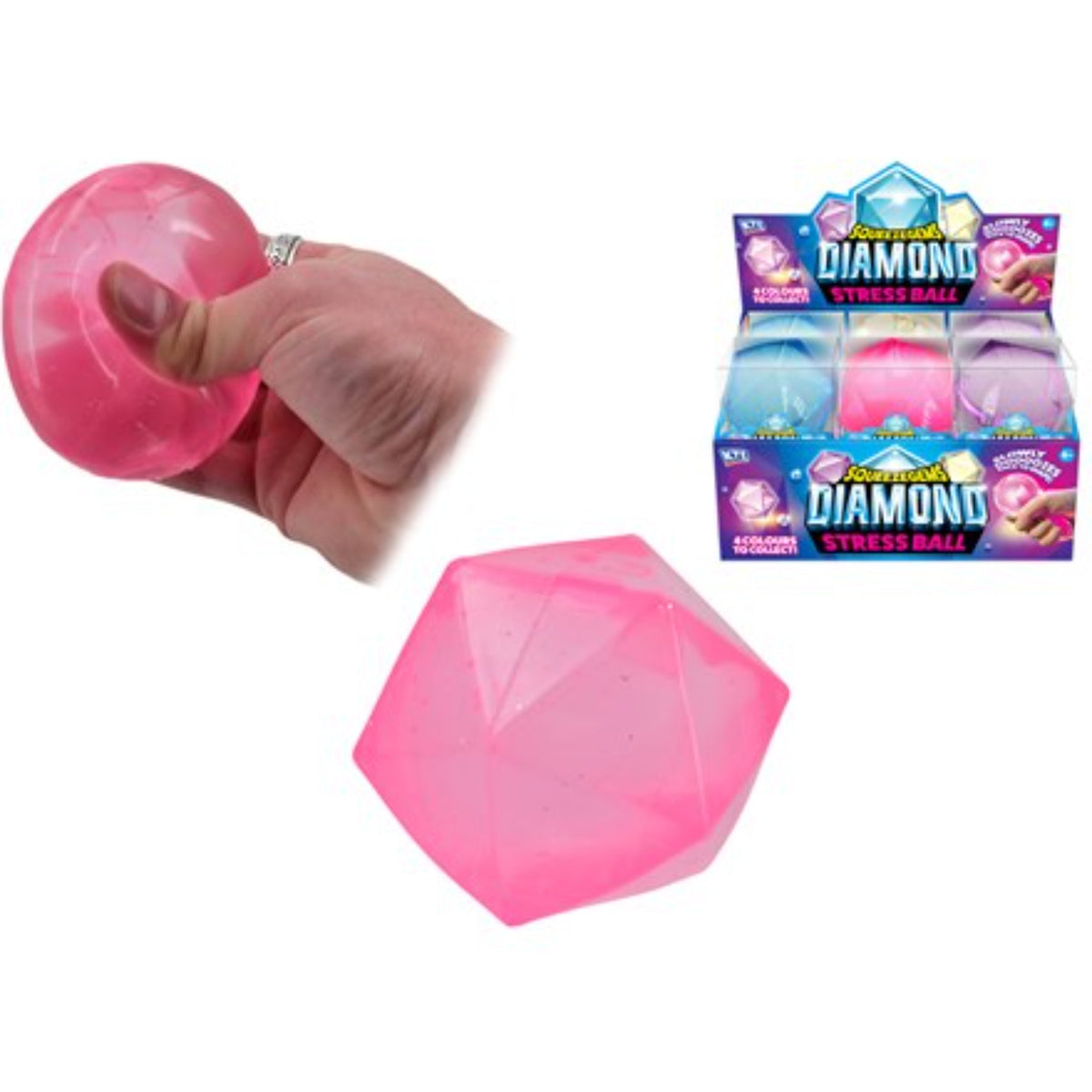 SqueezeGems Diamond Stress Ball