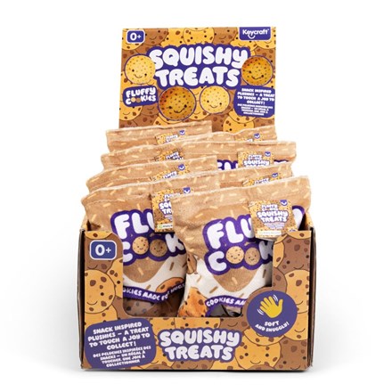 Fluffy Cookie Squishy Treats