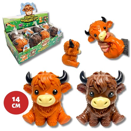 Large Squeezy Highland Cow