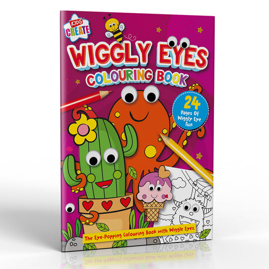 Wiggly Eyes Colouring Book