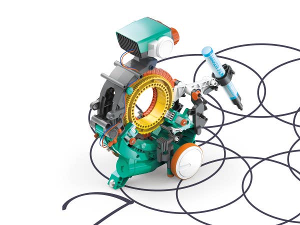 5 in 1 Mechanical Coding Robot