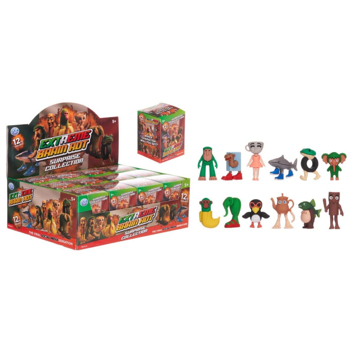 Brainrot Surprise Figure Blind Box