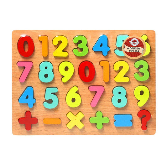 Numbers Wooden Puzzle