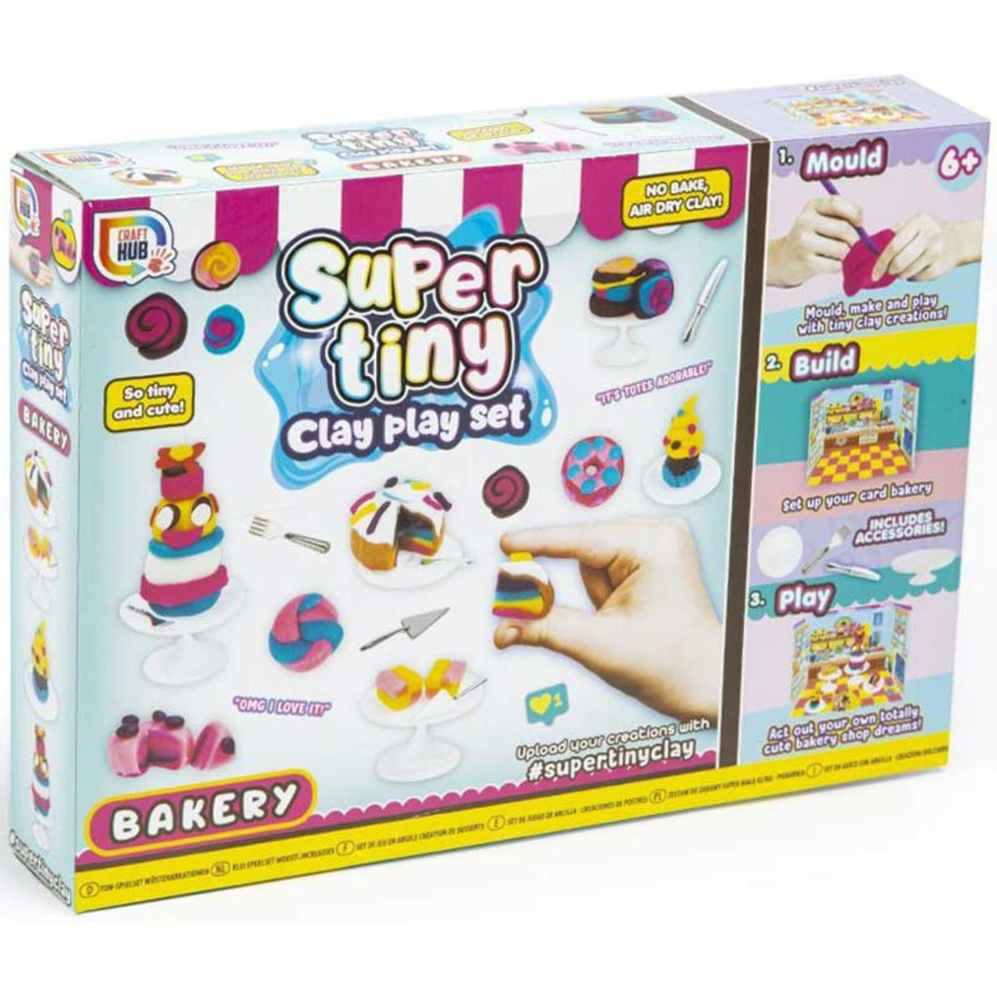 Tiny Clay Play Set Bakery