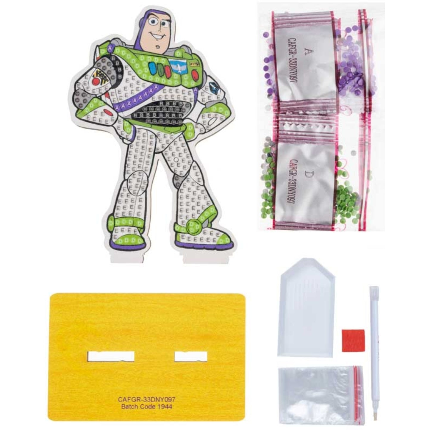 CRAFT BUDDY - BUZZ LIGHTYEAR - CRYSTAL ART BUDDY