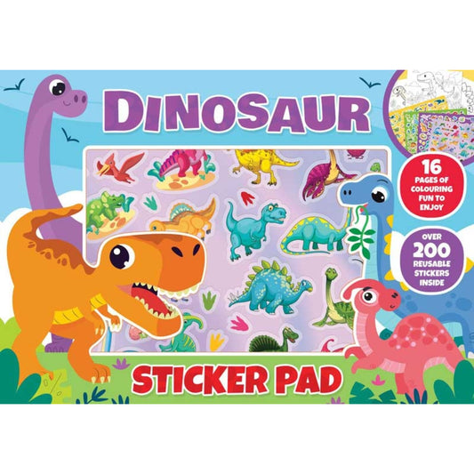 Dinosaur Giant Sticker Pad