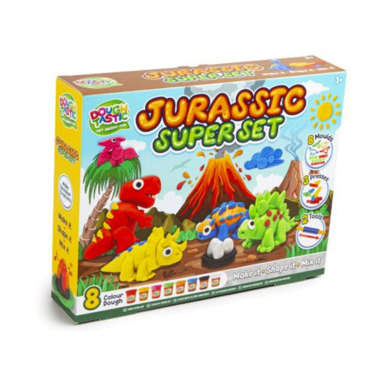 JURASSIC SUPER DOUGH SET