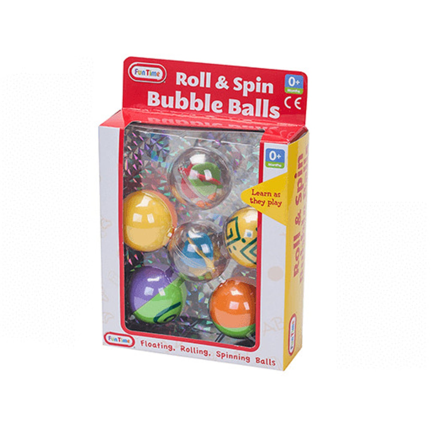 Fun Time Roll & Spin Bubble Balls