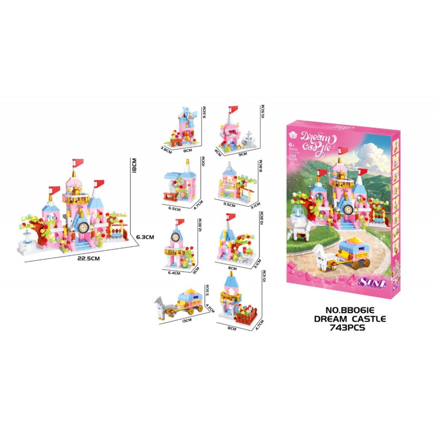 Dream Castle Building Bricks