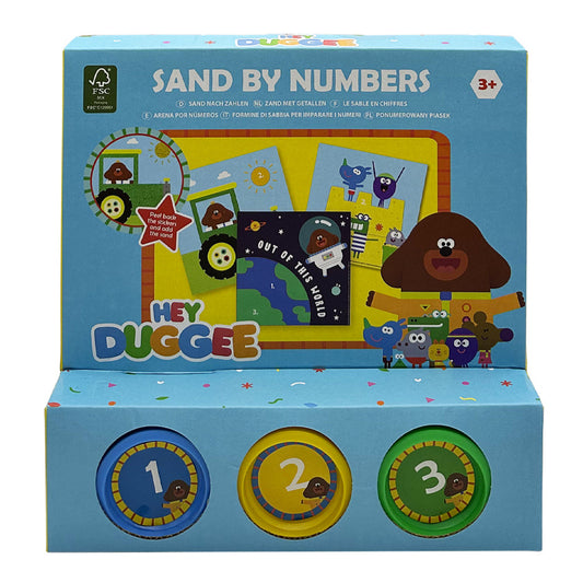 Hey Duggee Sand By Numbers