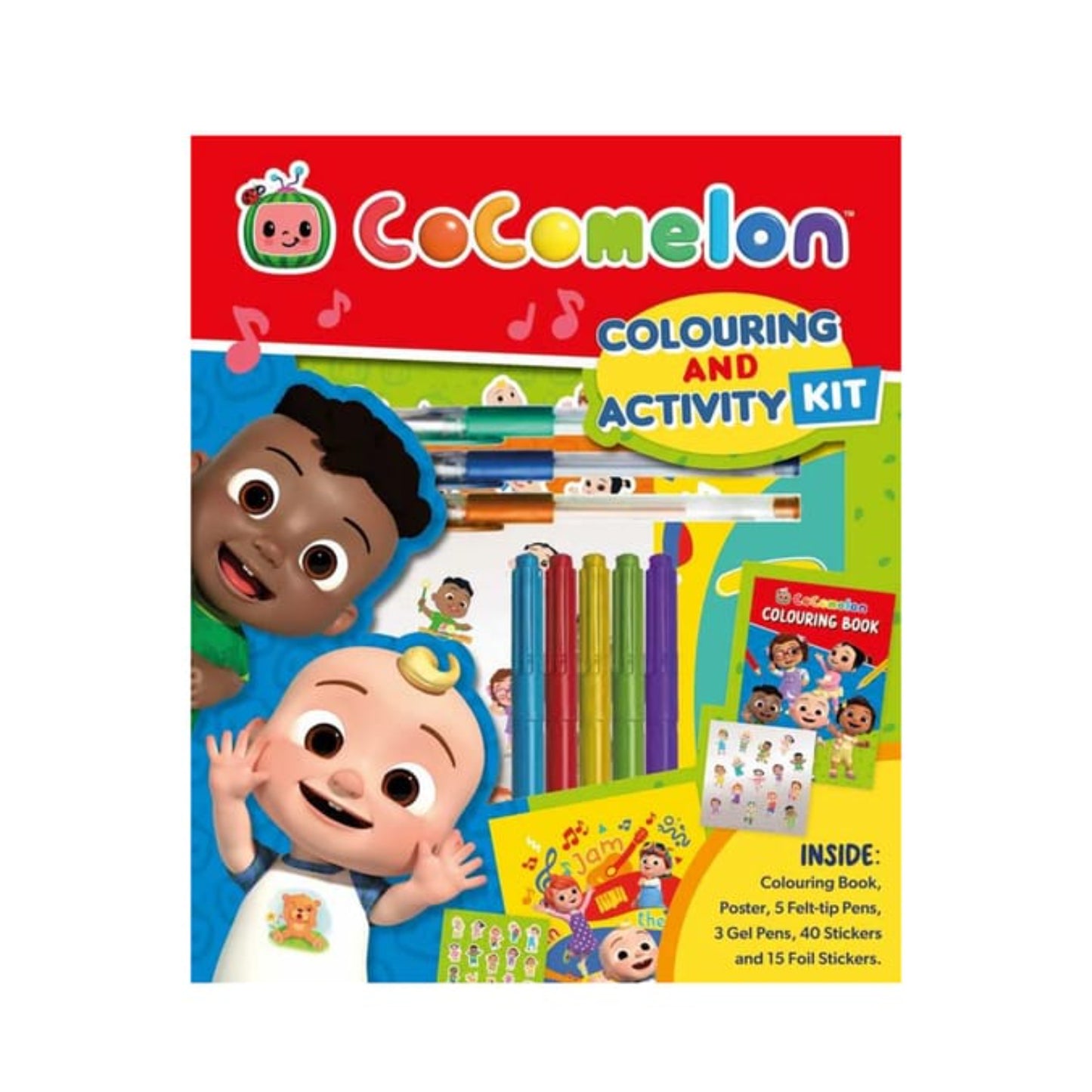 Cocomelon  Colouring and Activity Kit