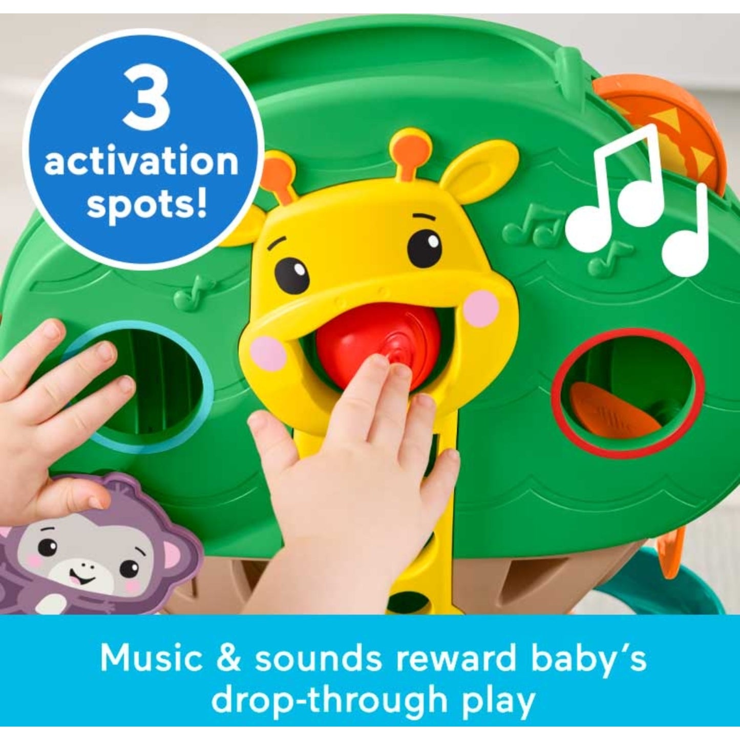 FISHERPRICE - SIT TO STAND JUNGLE TREE