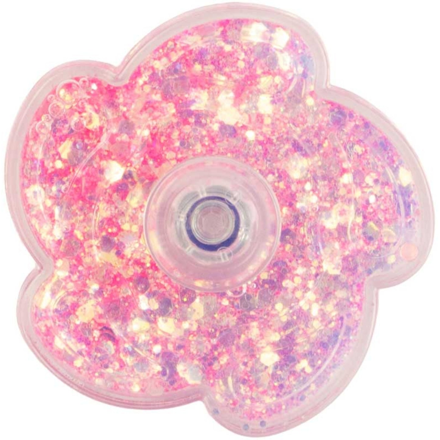 GLITTER SPINNER SENSORY TOY ASSORTED