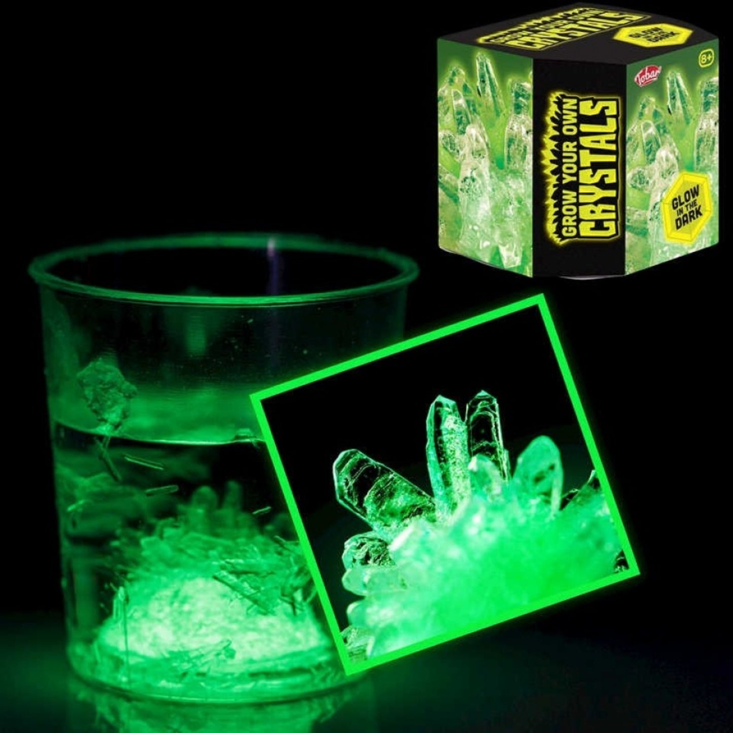 GROW YOUR OWN GLOW IN THE DARK CRYSTALS