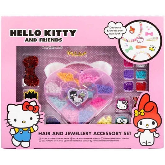 Hello Kitty Hair and Jewellery Accessory Set