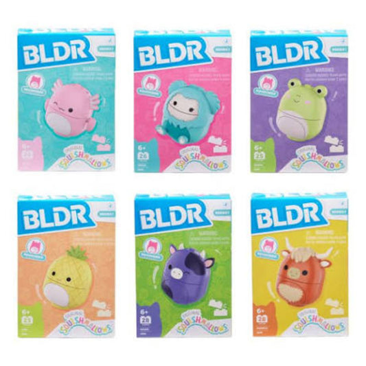 BLDR Squishmallows Building Set - 6 Designs