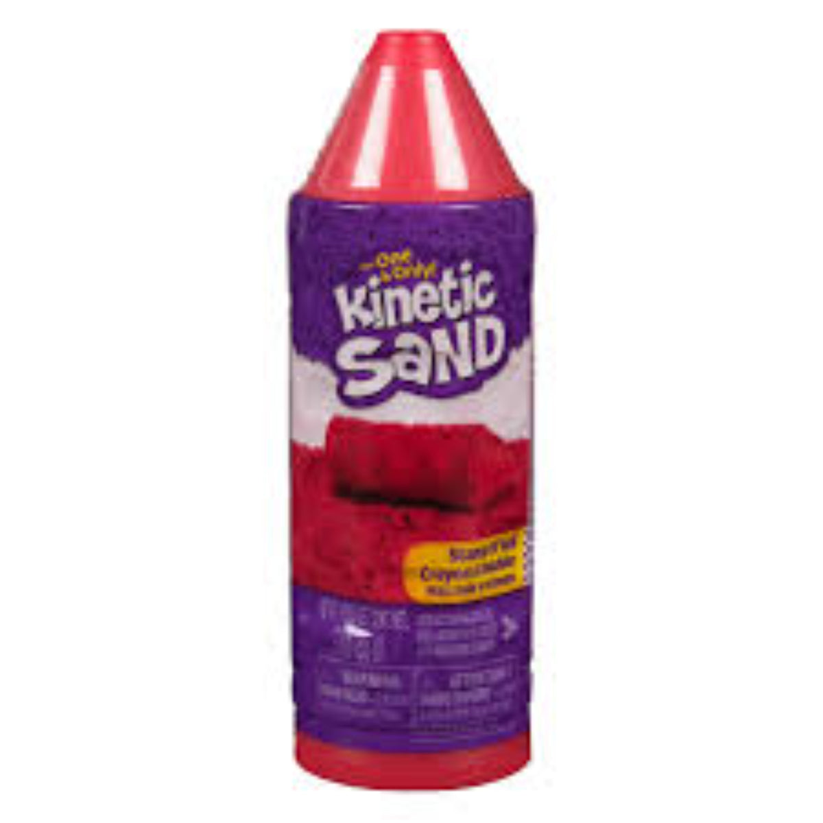Kinetic Sand 3oz 2in1 Crayon Container Assortment