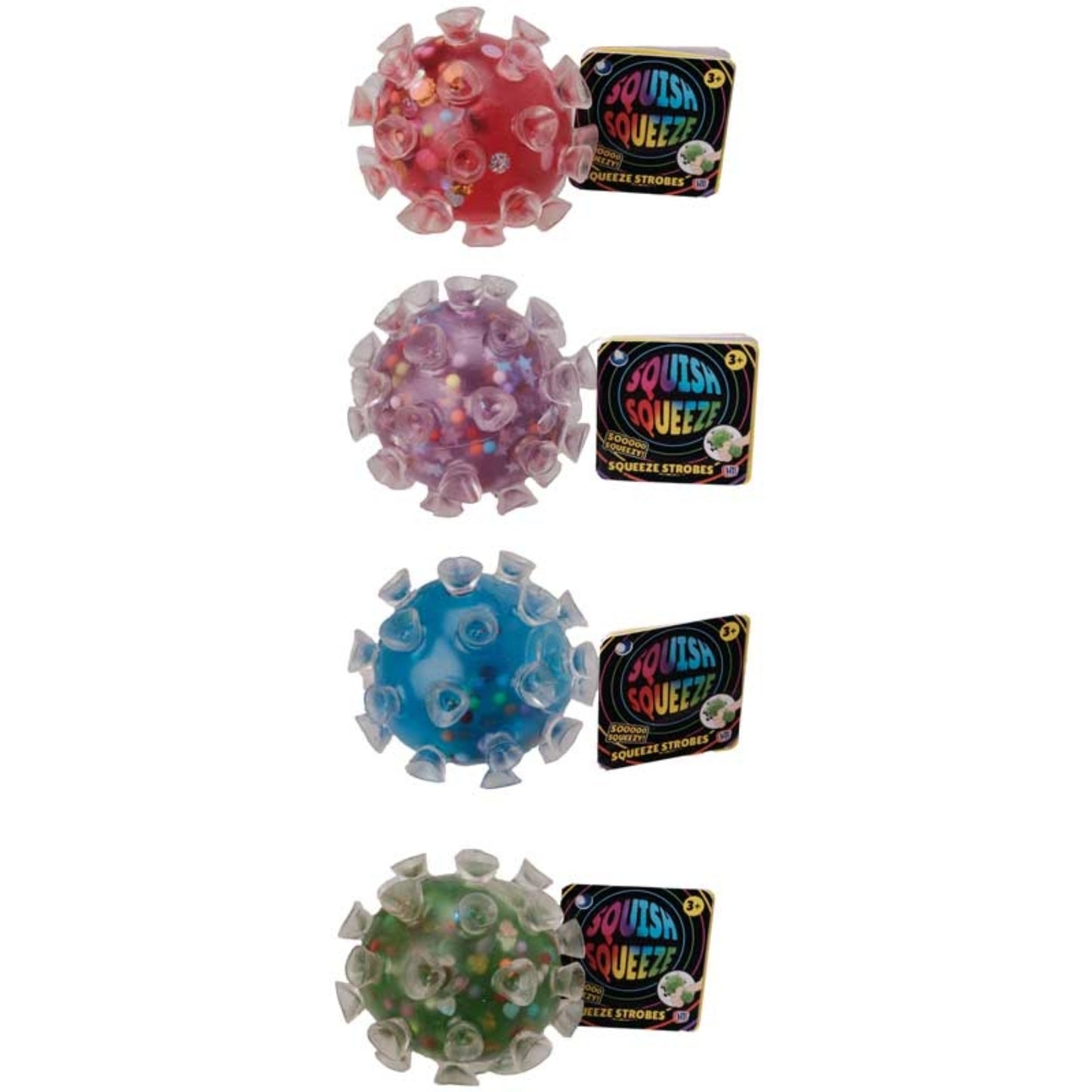 JOKES & GAGS - SQUEEZE STROBES ASSORTED