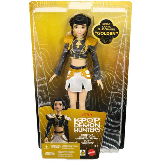KPOP Demon Hunter  Official Golden Singing Doll - Zoey