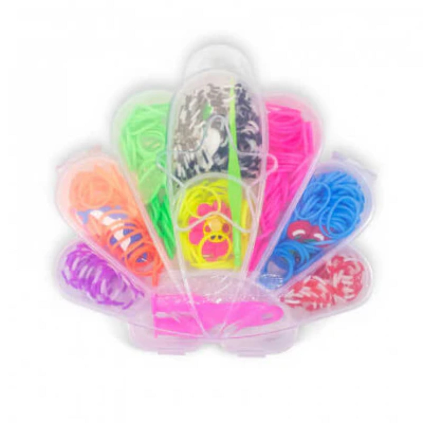 350PC SHAPED LOOM SET - 4 Designs