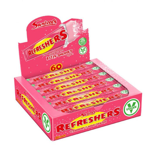 Swizzels Strawberry Refreshers - Box of 60