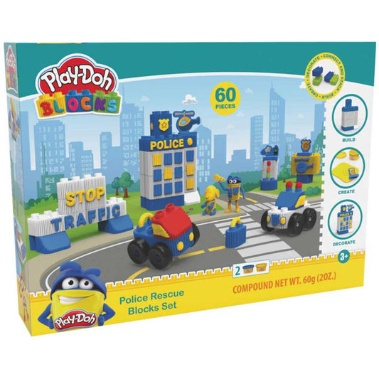 Play Doh Blocks Police Rescue Blocks Set