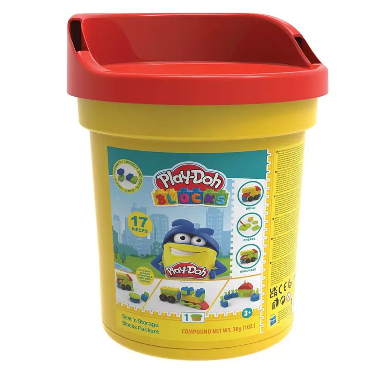 Play Doh Bloks Storage Bucket