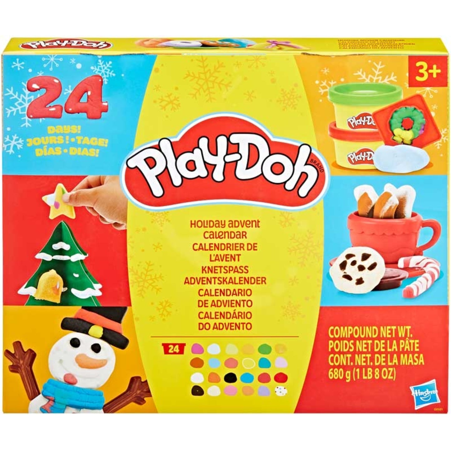 Advent Calender - Play-Doh