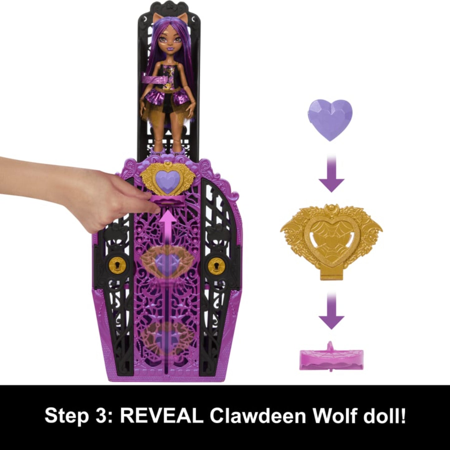 Monster High Skullimate Secrets - Clawdeen Wolf