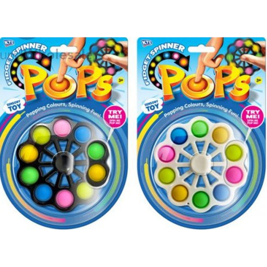 Fidget Spinner Pops - Assorted Colours