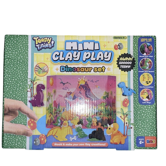Teeny Tinies Mini Clay Play Dinosaur Set