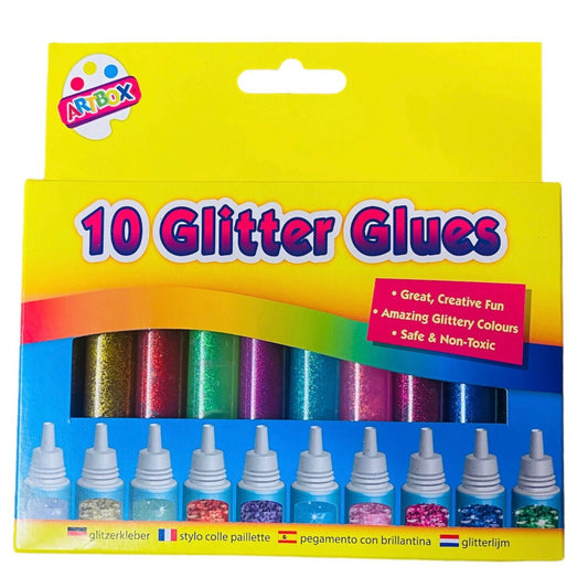Artbox 10 Glitter Glues