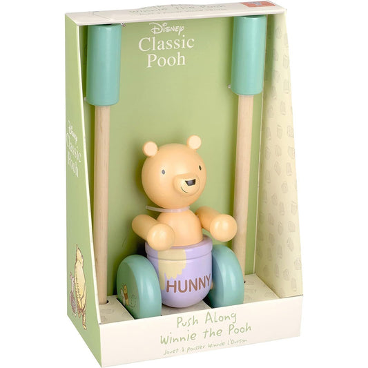 Classic Pooh Boxed Push Along