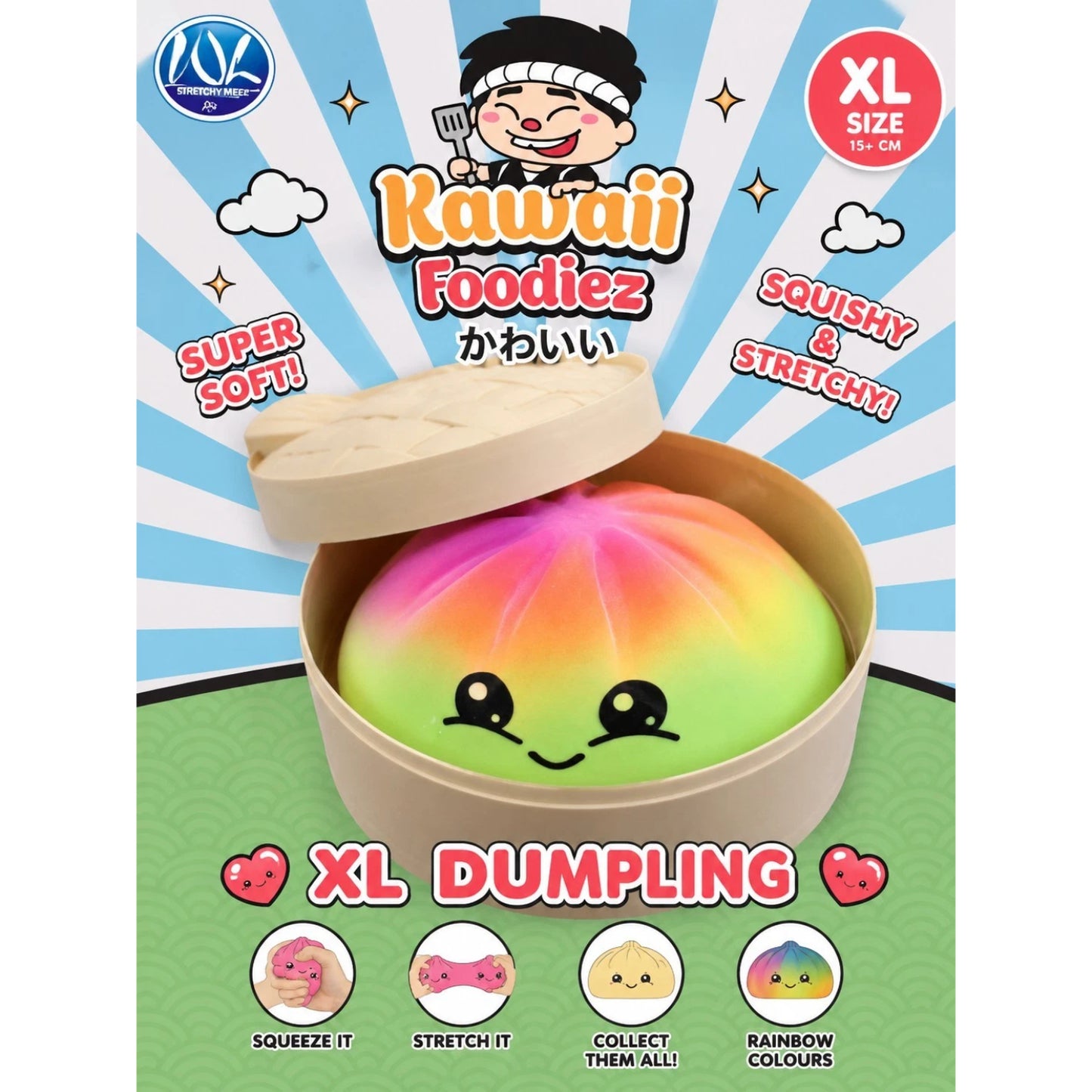 Official Large Dumpling - Kawaii Foodiez - Ombre