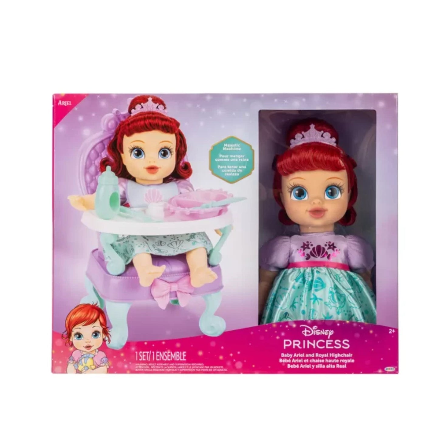 Disney Princess Royal Highchair - Baby Ariel