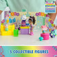 Gabby's Dollhouse Cakeys Birthday Figure Set