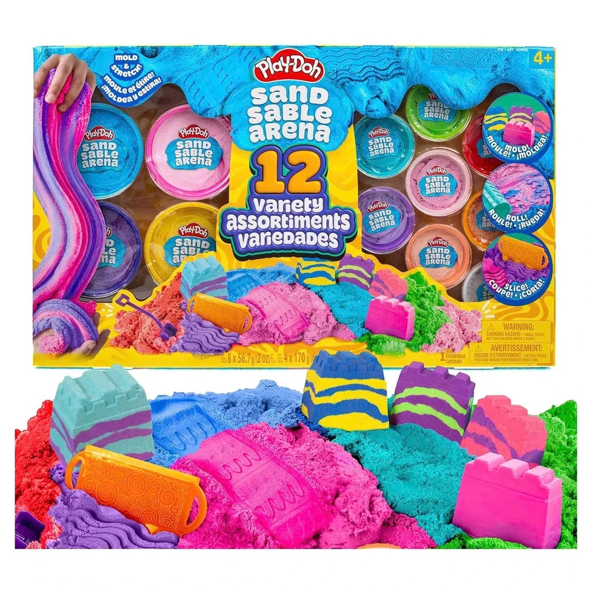 Play-Doh 12 Variety Sand