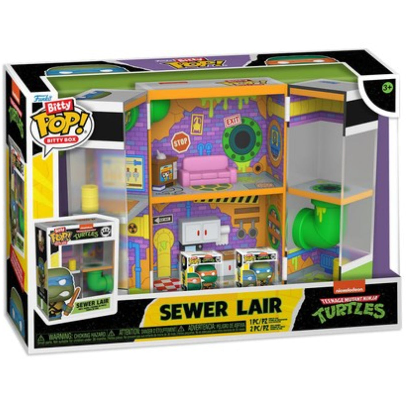 Bitty Pop! TMNT Sewer Lair