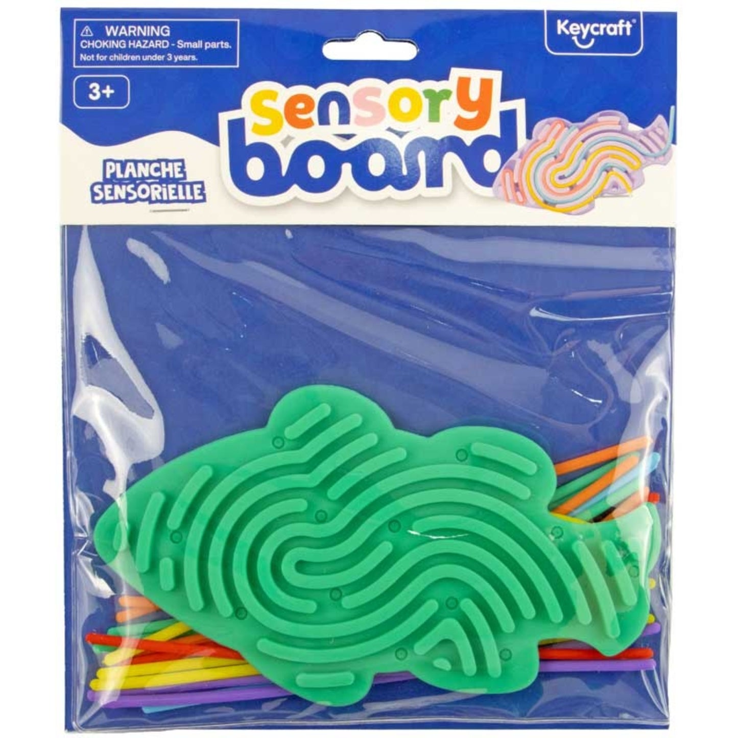 SENSORY BOARD FISH TOY ASSORTED