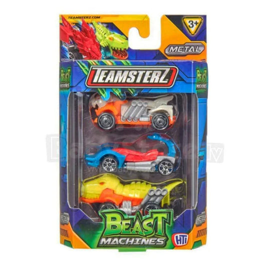 Teamsterz Beast Machines 3 Pack - Assorted