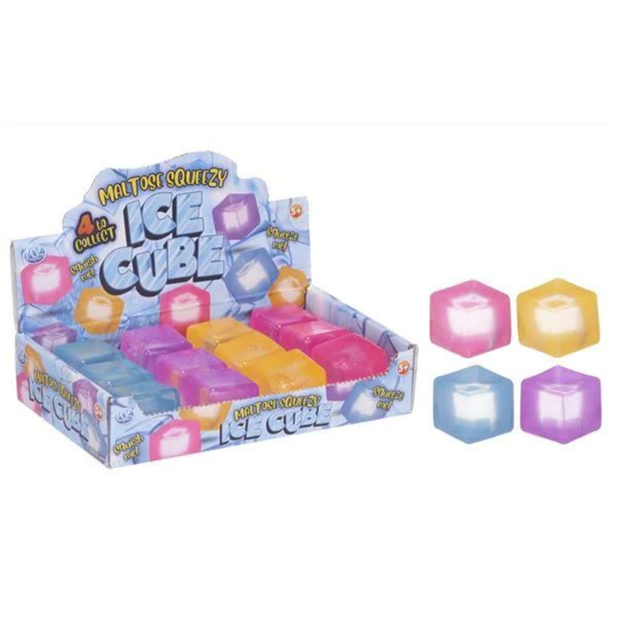 Maltose Squeezy Ice Cube - Set of 4