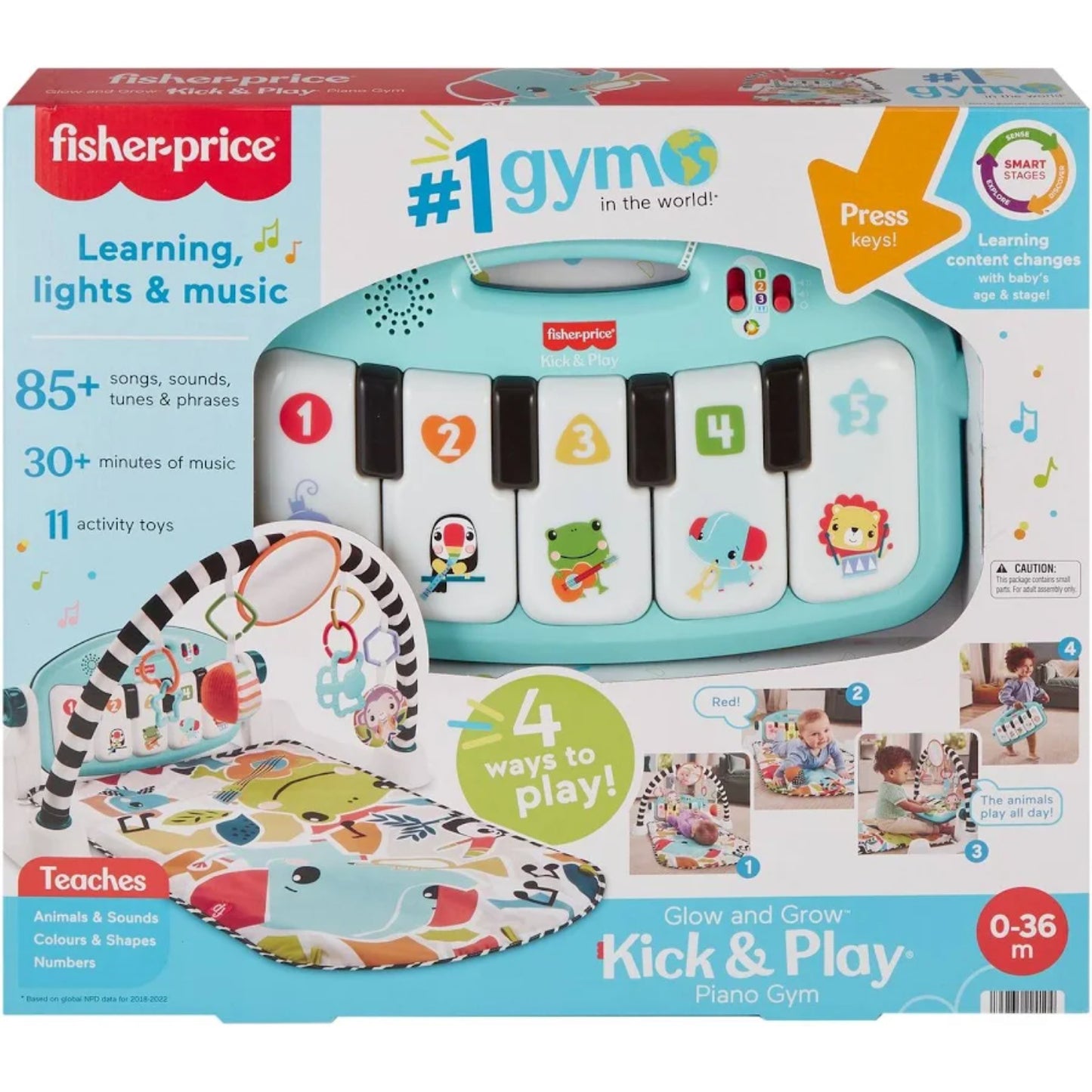 Fisher Price Learning Lights and Music Gym